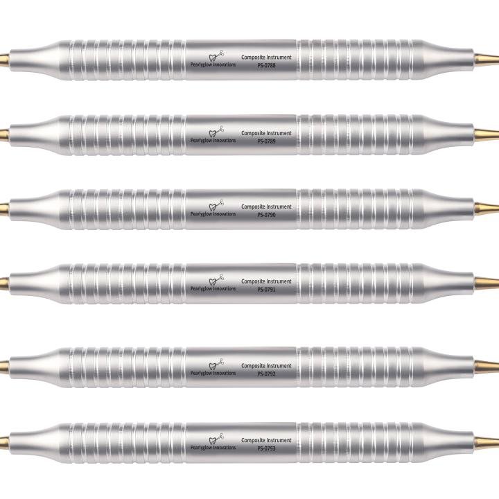 Composite Filling Instruments Gold Set Of 6