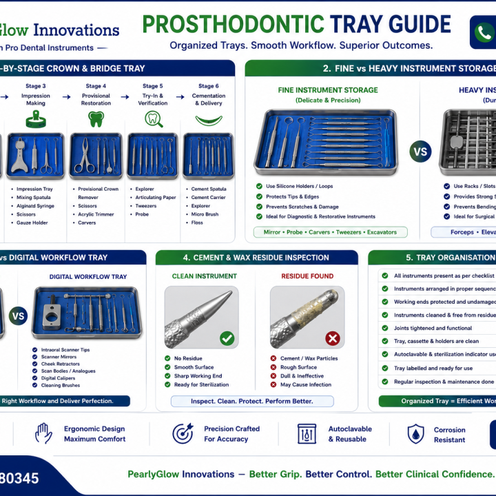 Crown and Bridge Instrument Tray: Setup, Organisation and Maintenance.