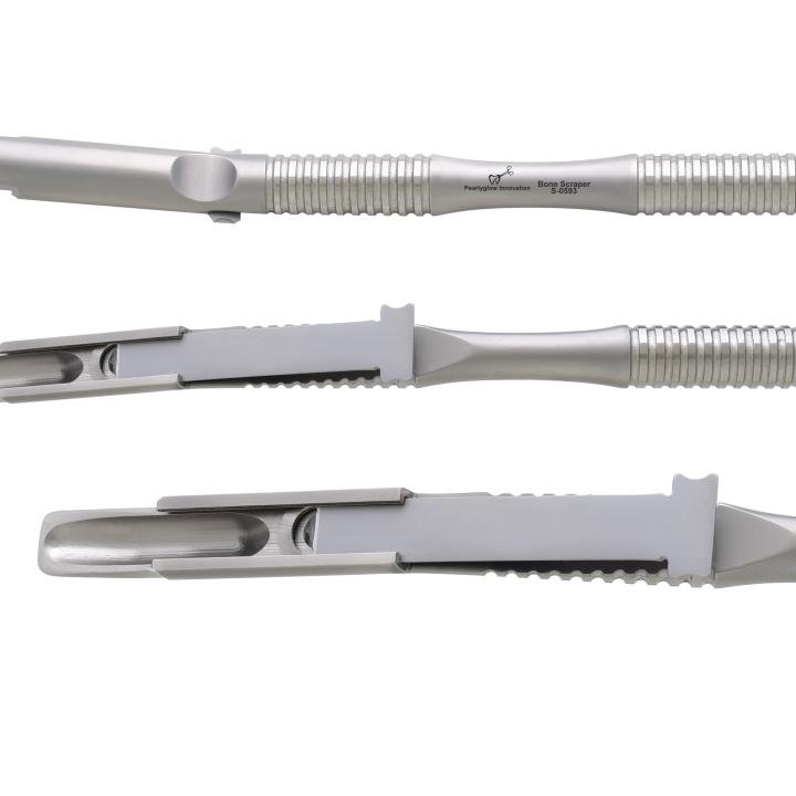Bone Scraper European Curved