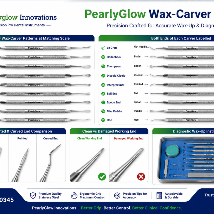 Wax Carvers for Prosthodontic Work: Working Ends, Selection and Care.
