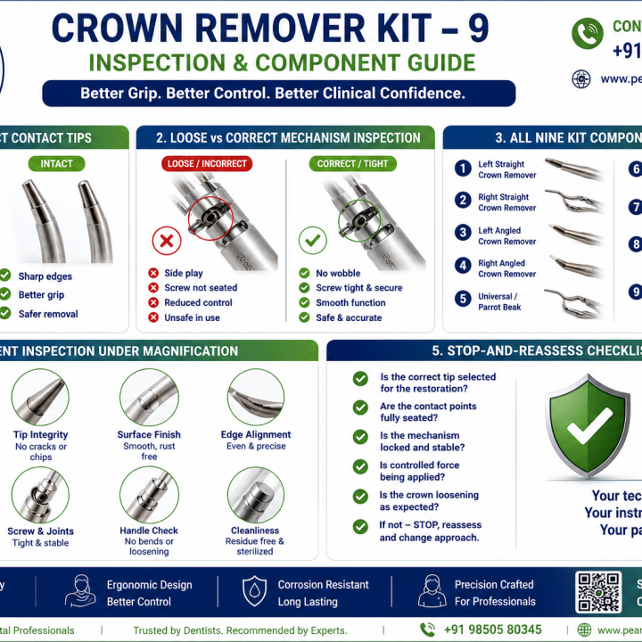 Why Crown-Removal Instruments Slip or Lose Control